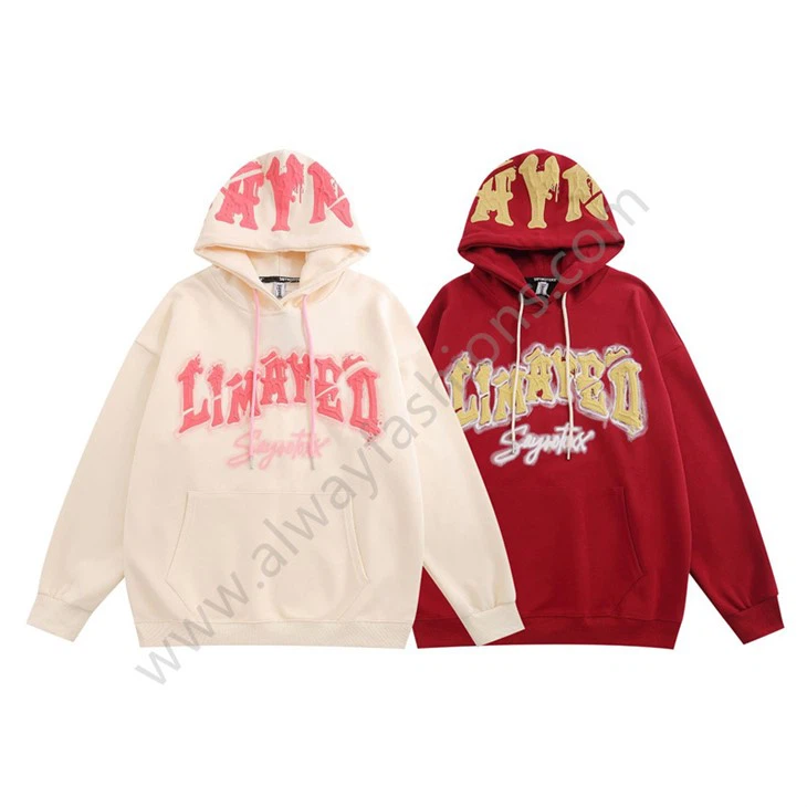 Hoodie Berlian Imitasi